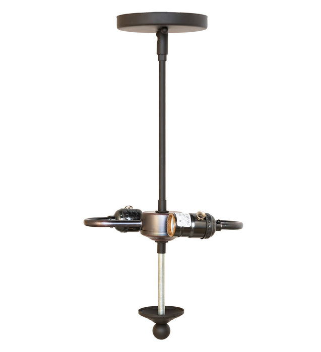 Meyda Tiffany - 271606 - Two Light Semi-Flushmount - Craftsman - Oil Rubbed Bronze