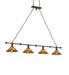 Meyda Tiffany - 271620 - Four Light Island Pendant - Nuevo - Oil Rubbed Bronze