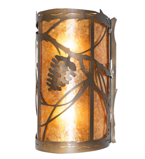 Whispering Pines Two Light Wall Sconce