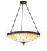 Meyda Tiffany - 272448 - LED Pendant - Vincent - Highlighted Craftsman Brown