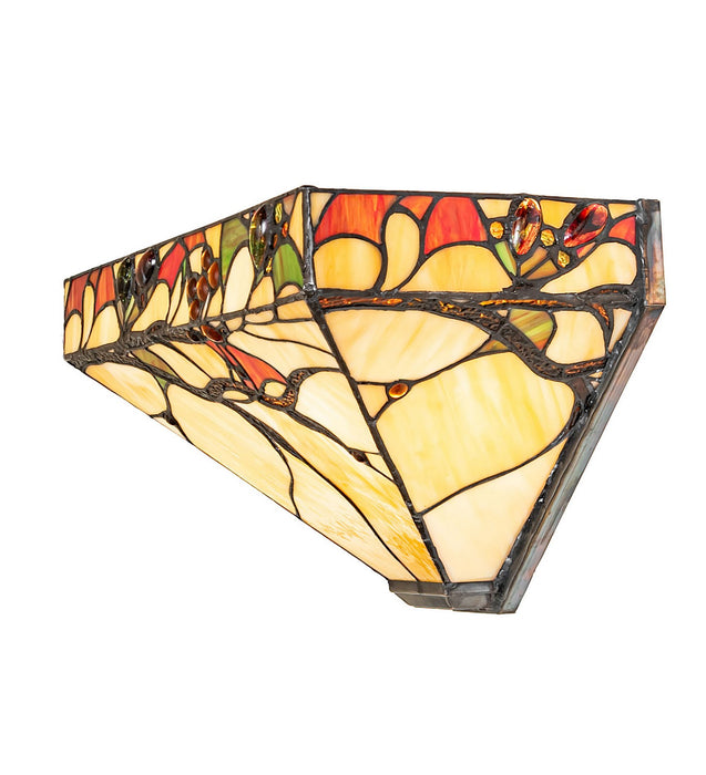 Meyda Tiffany - 273039 - Two Light Wall Sconce - Woodland Berries