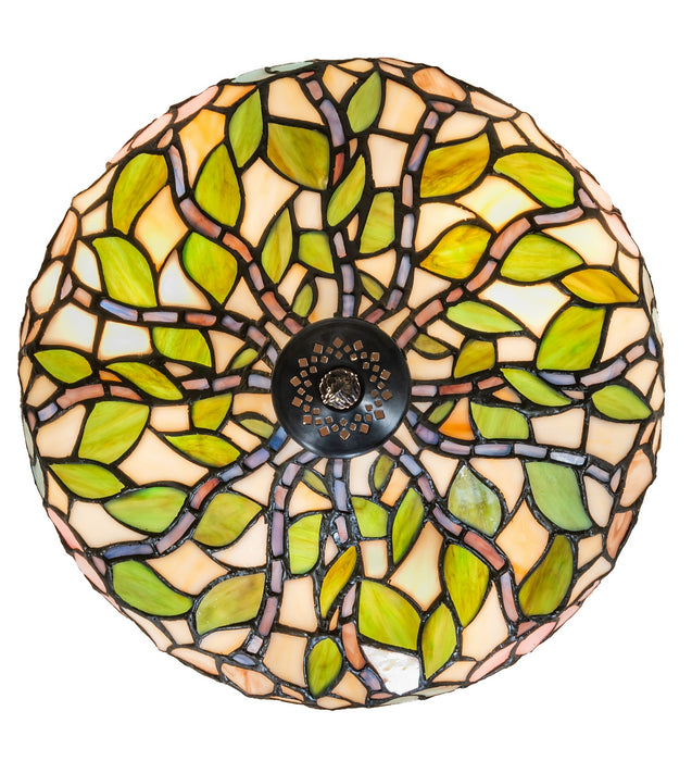 Meyda Tiffany - 273853 - Three Light Flushmount - Wisteria