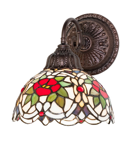 Renaissance Rose One Light Wall Sconce