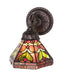 Meyda Tiffany - 274146 - One Light Wall Sconce - Middleton - Mahogany Bronze