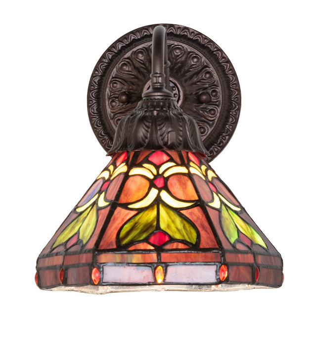 Meyda Tiffany - 274146 - One Light Wall Sconce - Middleton - Mahogany Bronze