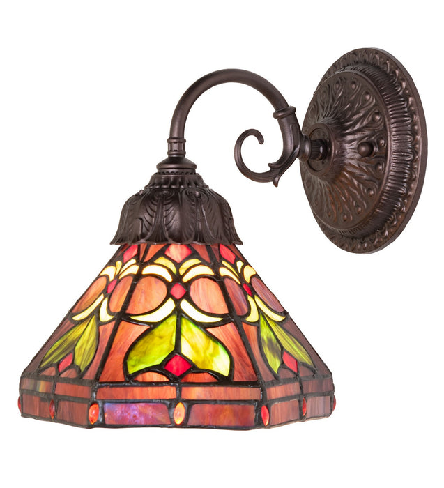 Meyda Tiffany - 274146 - One Light Wall Sconce - Middleton - Mahogany Bronze