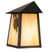 Meyda Tiffany - 29533 - One Light Wall Sconce - Stillwater - Craftsman Brown