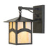 Meyda Tiffany - 54987 - One Light Wall Sconce - Seneca - Craftsman Brown