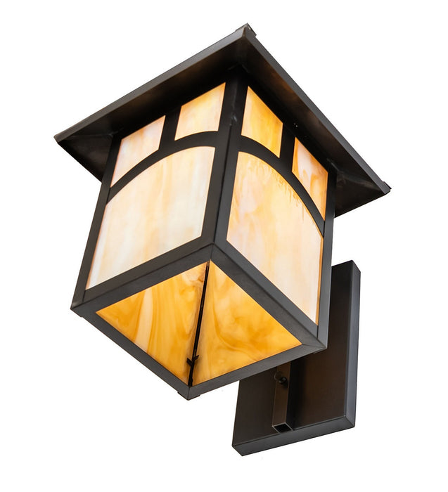 Meyda Tiffany - 84761 - One Light Wall Sconce - Seneca - Craftsman Brown