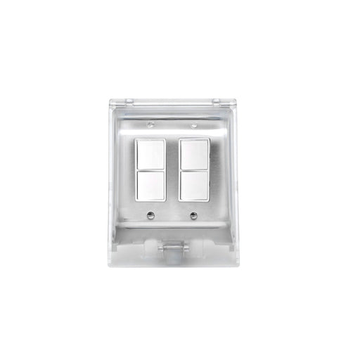 Dual Duplex Switch Weatherproof Surface Mount And Gang Box