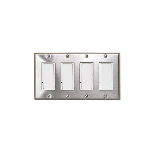 On/Off Switch With Screwless Plate And Box