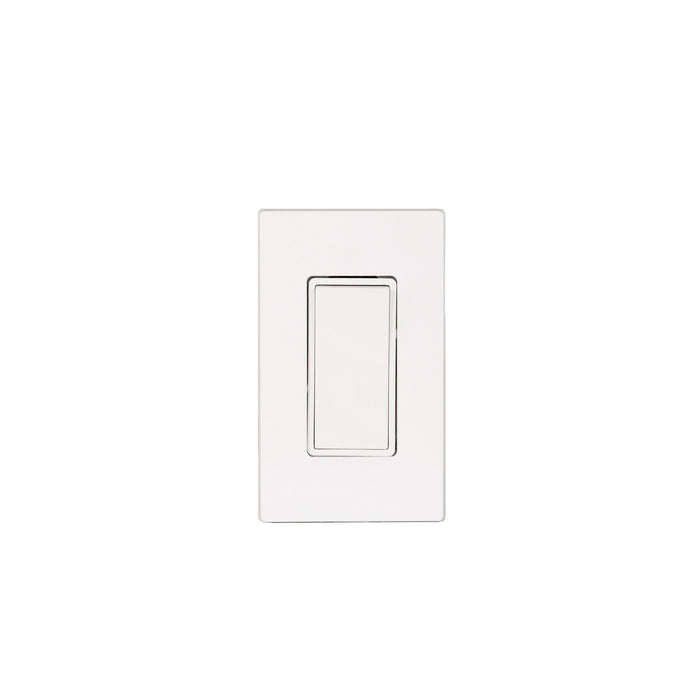 Eurofase - EFSSPW1 - On/Off Switch With Screwless Plate And Box - White