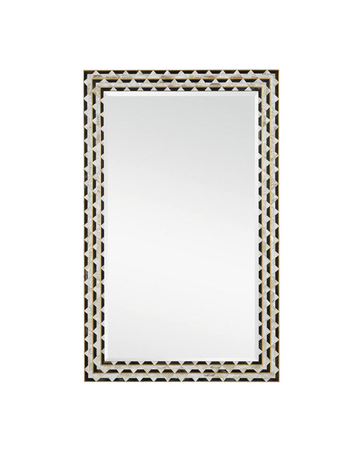 Currey and Company - 1000-0146 - Mirror - Macy - Natural/Brass/Mirror