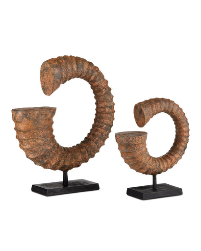 Faux Horn Set of 2