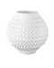 Currey and Company - 1200-0789 - Vase - Plisse - White