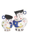Currey and Company - 1200-0864 - Objects Set of 2 - White/Multicolor