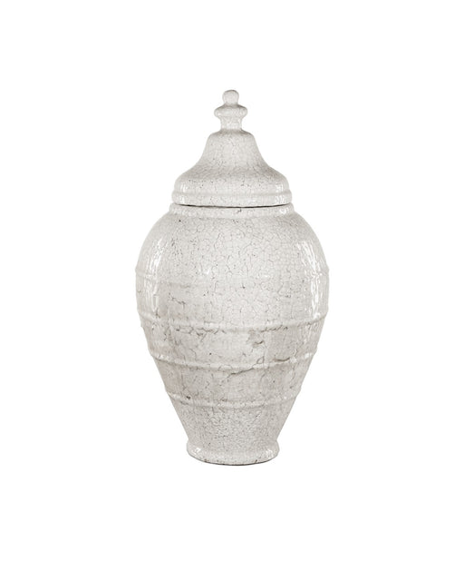 Currey and Company - 1200-0883 - Jar - Antique White