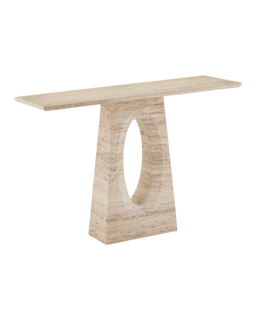 Currey and Company - 3000-0286 - Console Table - Natural Beige