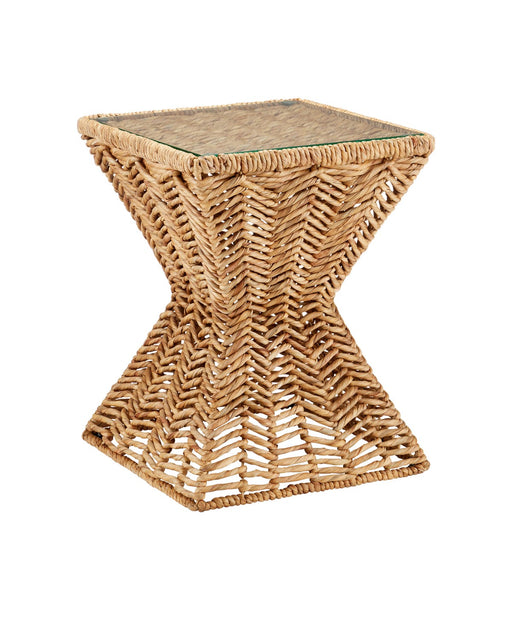 Currey and Company - 3000-0287 - Accent Table - Natural/Clear