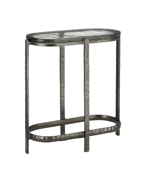 Currey and Company - 4000-0159 - Side Table - Acea - Graphite/Clear