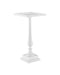 Currey and Company - 4000-0179 - Accent Table - Jena - White/Clear
