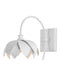 Currey and Company - 5000-0227 - One Light Wall Sconce - Sweetheart - Gesso White