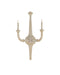 Currey and Company - 5000-0246 - Two Light Wall Sconce - Aleister - Sandstone