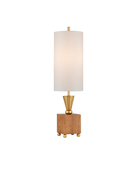 Currey and Company - 6000-0865 - One Light Table Lamp - Ballyfin - Classic Honey/Gold Leaf