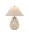 Currey and Company - 6000-0941 - One Light Table Lamp - Beige/Dark Brown/Light Antique Brass