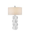 Currey and Company - 6000-0962 - One Light Table Lamp - White