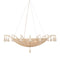 Currey and Company - 9000-1144 - Five Light Chandelier - Korg - Sandstone