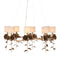Currey and Company - 9000-1160 - Eight Light Chandelier - Rosabel - Antique Brass
