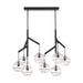 Visual Comfort Modern - 700SDNMPL2CB - Eight Light Chandelier - Sedona - Nightshade Black