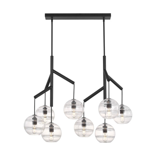 Visual Comfort Modern - 700SDNMPL2CB-LED927 - LED Chandelier - Sedona - Nightshade Black