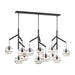 Visual Comfort Modern - 700SDNMPL3CB-LED927 - LED Chandelier - Sedona - Nightshade Black