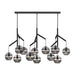 Visual Comfort Modern - 700SDNMPL3KB-LED927 - LED Chandelier - Sedona - Nightshade Black