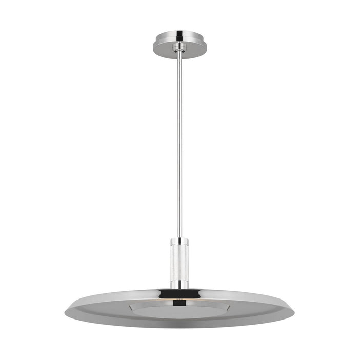 Visual Comfort Modern - AKPD17027N - LED Pendant - Saucer - Polished Nickel