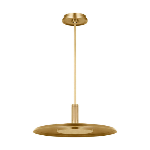 Visual Comfort Modern - AKPD17027NB - LED Pendant - Saucer - Natural Brass