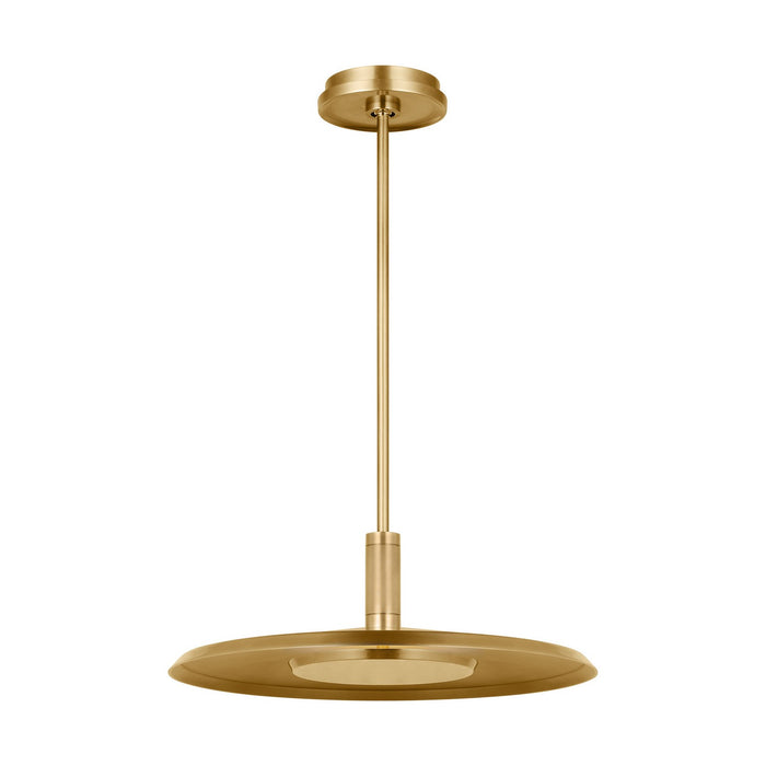 Visual Comfort Modern - AKPD17027NB - LED Pendant - Saucer - Natural Brass