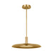 Visual Comfort Modern - AKPD17027NB - LED Pendant - Saucer - Natural Brass