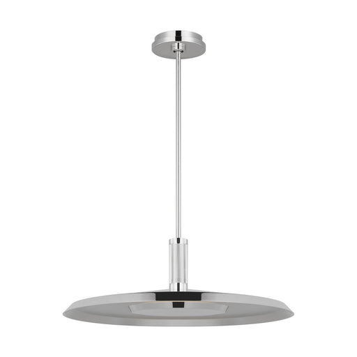 Visual Comfort Modern - AKPD17127N - LED Pendant - Saucer - Polished Nickel