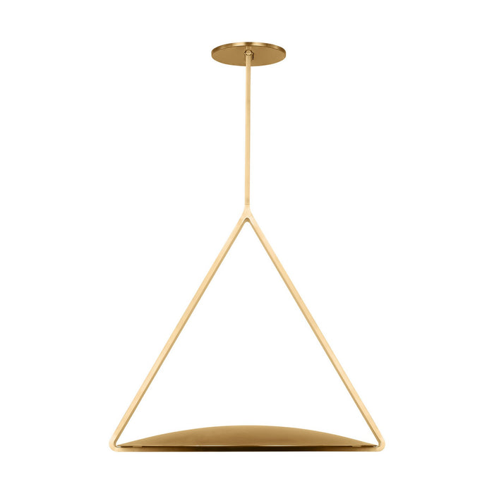 Visual Comfort Modern - PBPD35027NB/NB - LED Pendant - Cymbal - Natural Brass