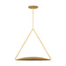 Visual Comfort Modern - PBPD35027NB/NB - LED Pendant - Cymbal - Natural Brass