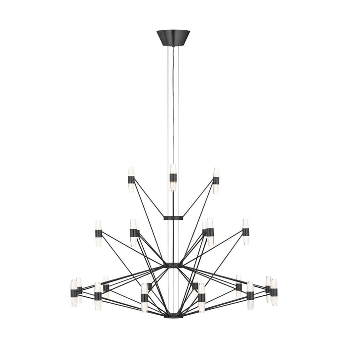 Visual Comfort Modern - SLCH24627BZ - LED Chandelier - Lassell - Dark Bronze