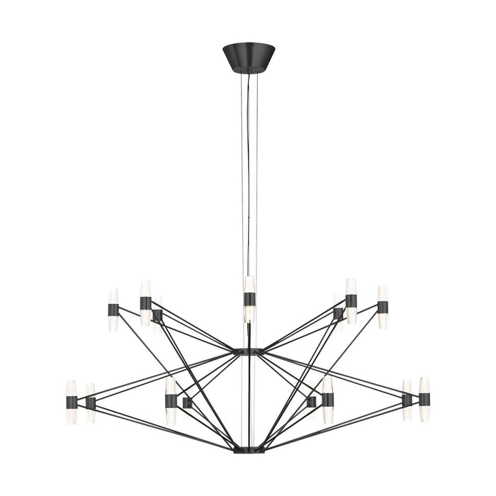 Visual Comfort Modern - SLCH24727BZ - LED Chandelier - Lassell - Dark Bronze