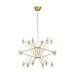 Visual Comfort Modern - SLCH24827NB - LED Chandelier - Lassell - Natural Brass