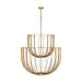 Visual Comfort Modern - SLCH33027PAB - LED Chandelier - Sanchi - Polished Antique Brass