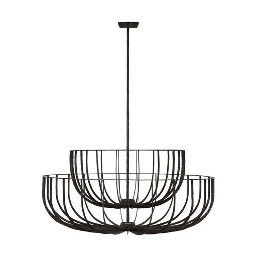 Visual Comfort Modern - SLCH33127AI - LED Chandelier - Sanchi - Aged Iron