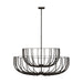 Visual Comfort Modern - SLCH33127AI - LED Chandelier - Sanchi - Aged Iron