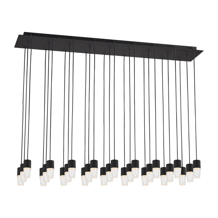 Visual Comfort Modern - SLCH39427B - LED Chandelier - Lassell - Nightshade Black